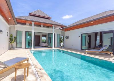 Brand New Balinese Style Private Pool Villa With 2 Bedrooms For Sale In Chalong