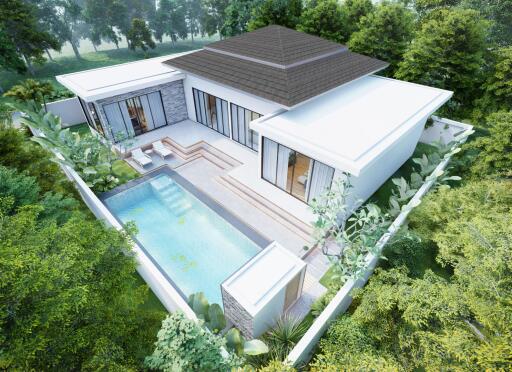 Brand New Luxury Modern Style Private Pool Villa With 3 Bedrooms