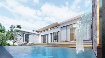 Brand New Luxury Modern Style Private Pool Villa With 3 Bedrooms