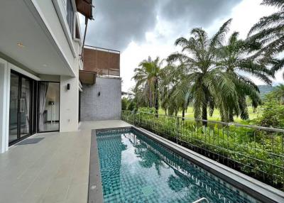 Golf course view 4 bedrooms with private pool