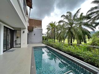 Golf course view 4 bedrooms with private pool