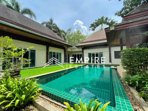 3 bedrooms pool villa near British international school Phuket, Koh Kaew