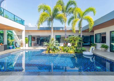 Modern contemporary 4 bedrooms with private pool for sale in Layan