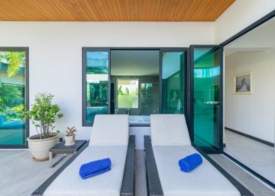 Modern contemporary 4 bedrooms with private pool for sale in Layan