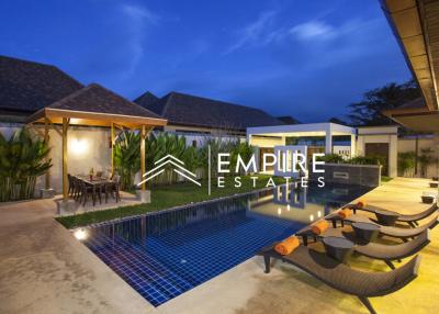 Luxury 4 bedrooms villa with Private Pool near Beaches in Rawai, Phuket