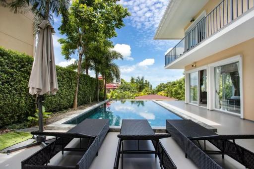 Luxurious 4-Bedroom Private Pool Villa with Stunning Sea View in Chalong