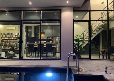 Ready to move in - 3 bedrooms with private pool for sale in Choeng Thale
