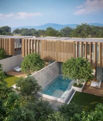 New Project Villa in Bang Tao: Japanese Style with Private Pool and Furnishings