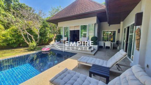 Spacious 3 Bedroom Villa with Private Pool in Nai-Harn, Rawai