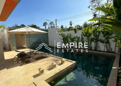 3-Bedroom Villa with Private Pool in Thalang