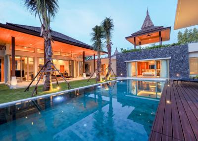 Botanica Prestige villa - Luxury 4 bedrooms pool in Layan - Choeng Thale, Phuket