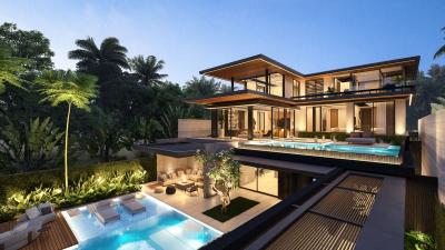 Kokomo Beach House - Luxury Beachfront 4 beadrooms villa in Layan Beach Phuket