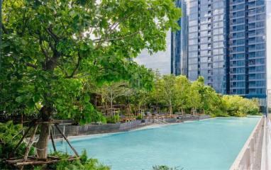 For Rent 2 Bed 2 Bath Condo One Nine Five Asoke 400m from MRT Phra Ram 9