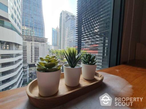 1-BR Condo at The Edge Sukhumvit 23 near MRT Sukhumvit