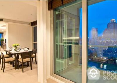 3-BR Condo at The River Condominium near BTS Saphan Taksin (ID 510364)