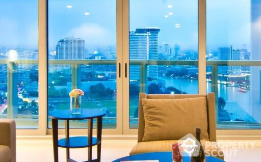 3-BR Condo at The River Condominium near BTS Saphan Taksin (ID 510364)