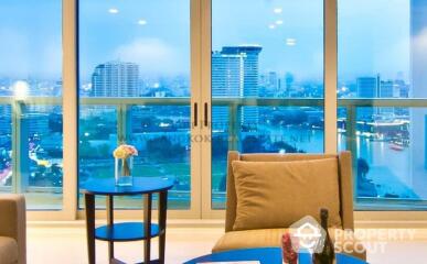 3-BR Condo at The River Condominium near BTS Saphan Taksin (ID 512544)