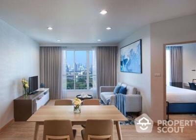 2-BR Apt. near MRT Queen Sirikit National Convention Centre