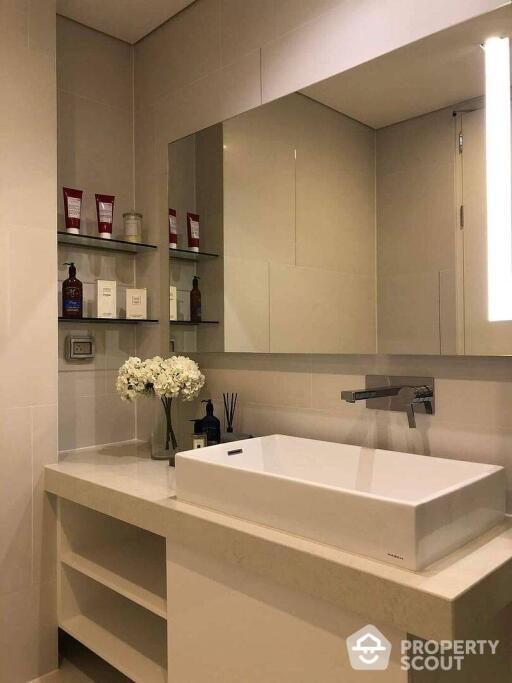 1-BR Condo at The Bangkok Sathorn near BTS Surasak (ID 389709)