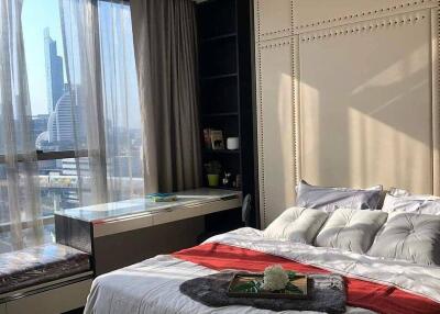 1-BR Condo at The Bangkok Sathorn near BTS Surasak (ID 389709)