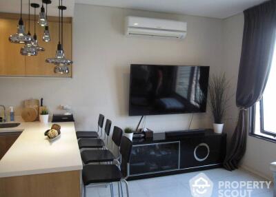 2-BR Condo at Villa Asoke near MRT Phetchaburi