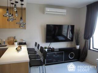 2-BR Condo at Villa Asoke near MRT Phetchaburi