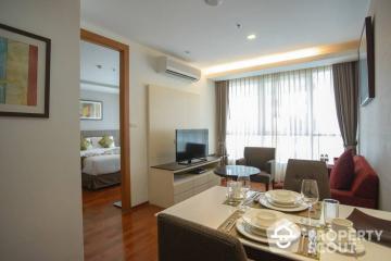 1-BR Serviced Apt. near BTS Phrom Phong