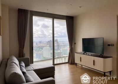 1-BR Condo at Magnolias Waterfront Residences near BTS Saphan Taksin (ID 531561)