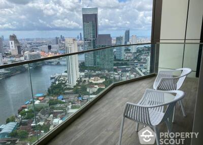 1-BR Condo at Magnolias Waterfront Residences near BTS Saphan Taksin (ID 531561)