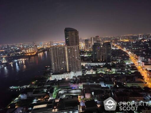 Studio Condo at Chapter Charoennakhorn - Riverside near BTS Krung Thon Buri