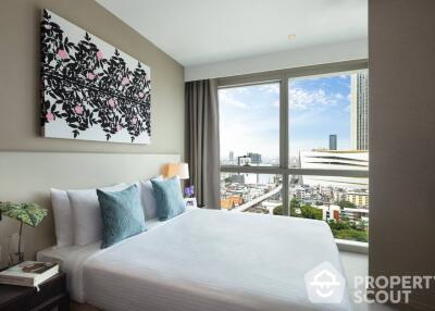 2-BR Condo at The River Condominium near BTS Saphan Taksin