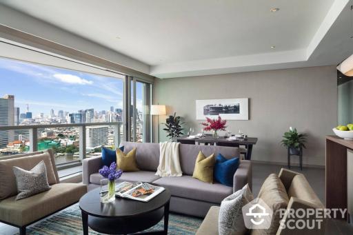 3-BR Condo at The River Condominium near BTS Saphan Taksin