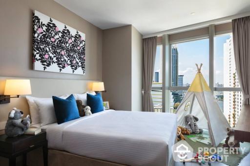 3-BR Condo at The River Condominium near BTS Saphan Taksin