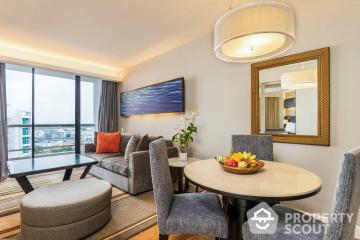 1-BR Serviced Apt. near BTS Saphan Taksin