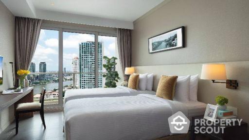 2-BR Serviced Apt. near BTS Saphan Taksin