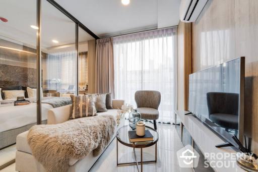 1-BR Condo at Walden Asoke near MRT Sukhumvit