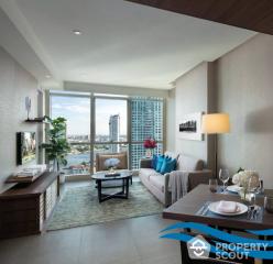 1-BR Serviced Apt. near BTS Saphan Taksin