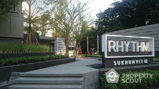 2-BR Condo at Rhythm Sukhumvit 42 near BTS Ekkamai