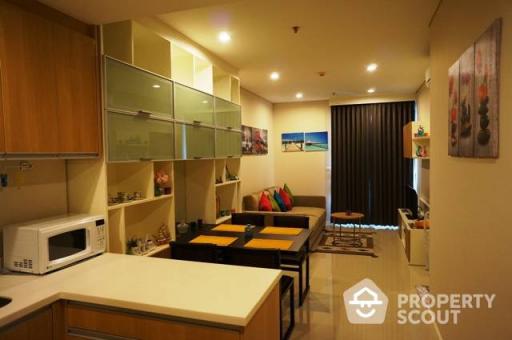 1-BR Condo at Villa Asoke near MRT Phetchaburi (ID 510009)