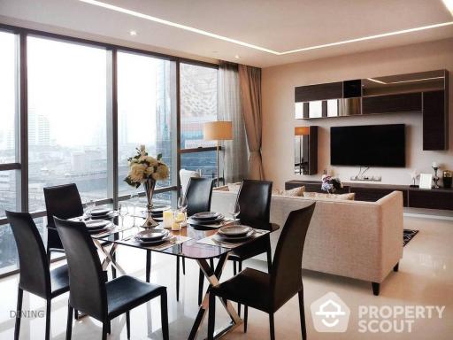 2-BR Condo at The Bangkok Sathorn near BTS Surasak (ID 514916)