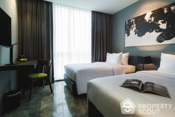 1-BR Serviced Apt. near MRT Phra Ram 9 (ID 440832)