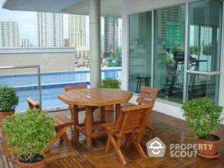 2-BR Apt. near MRT Queen Sirikit National Convention Centre (ID 509984)