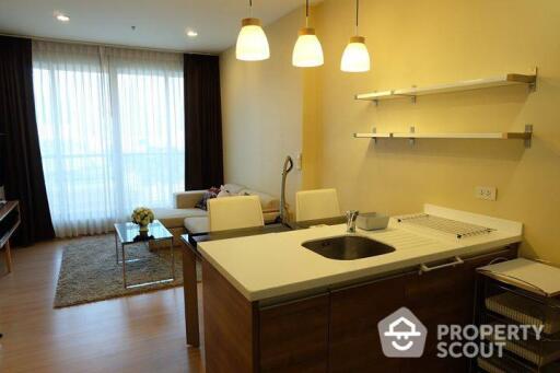 1-BR Condo at Rhythm Sukhumvit 50 near BTS On Nut