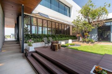 Modern style detached house on the lakeside of Muang Thong in The Laken.