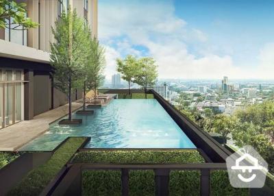 1-BR Condo at Whizdom Connect Sukhumvit near BTS Punnawithi