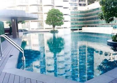 The unit for sale with tenant in the nice residential building , 15 Sukhumvit Residence.