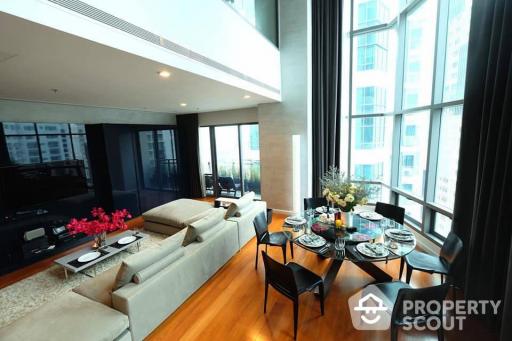 3-BR Condo at Bright Sukhumvit 24 Condominium near MRT Queen Sirikit National Convention Centre