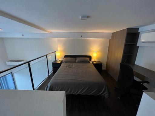 Duplex Bedroom Ready to move in, Only 350 meters from the Onnut BTS Station.