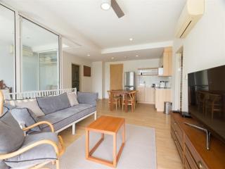Stunning 2 bedroom unit with swimming pool view and sea view