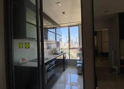 2-BR Condo at The Room Sathorn - St. Louis near BTS Surasak